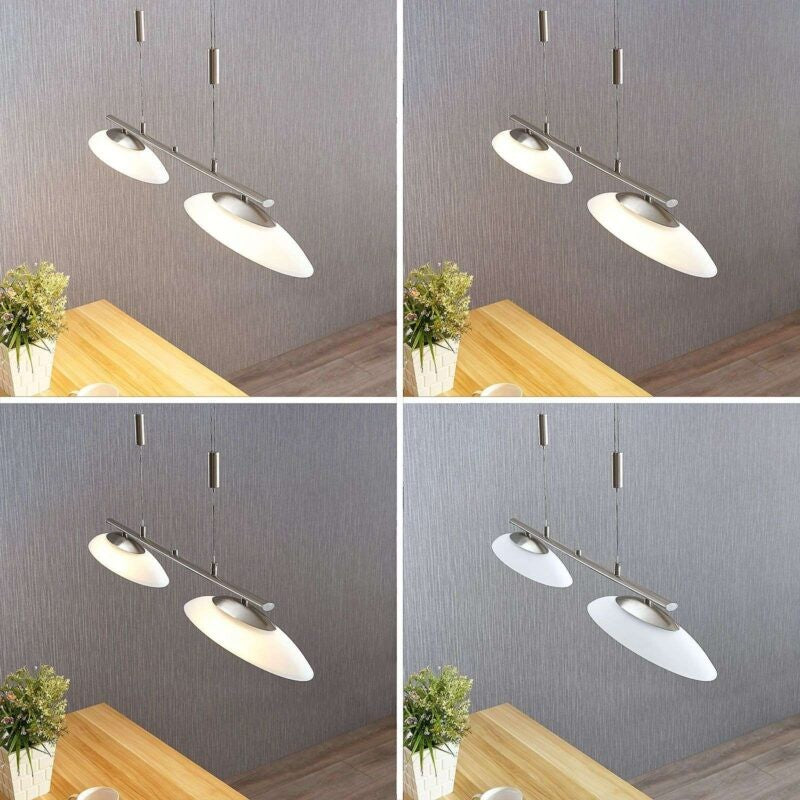 2 lempučių pritemdomas LED linijinis pakabinamas šviestuvas Judie