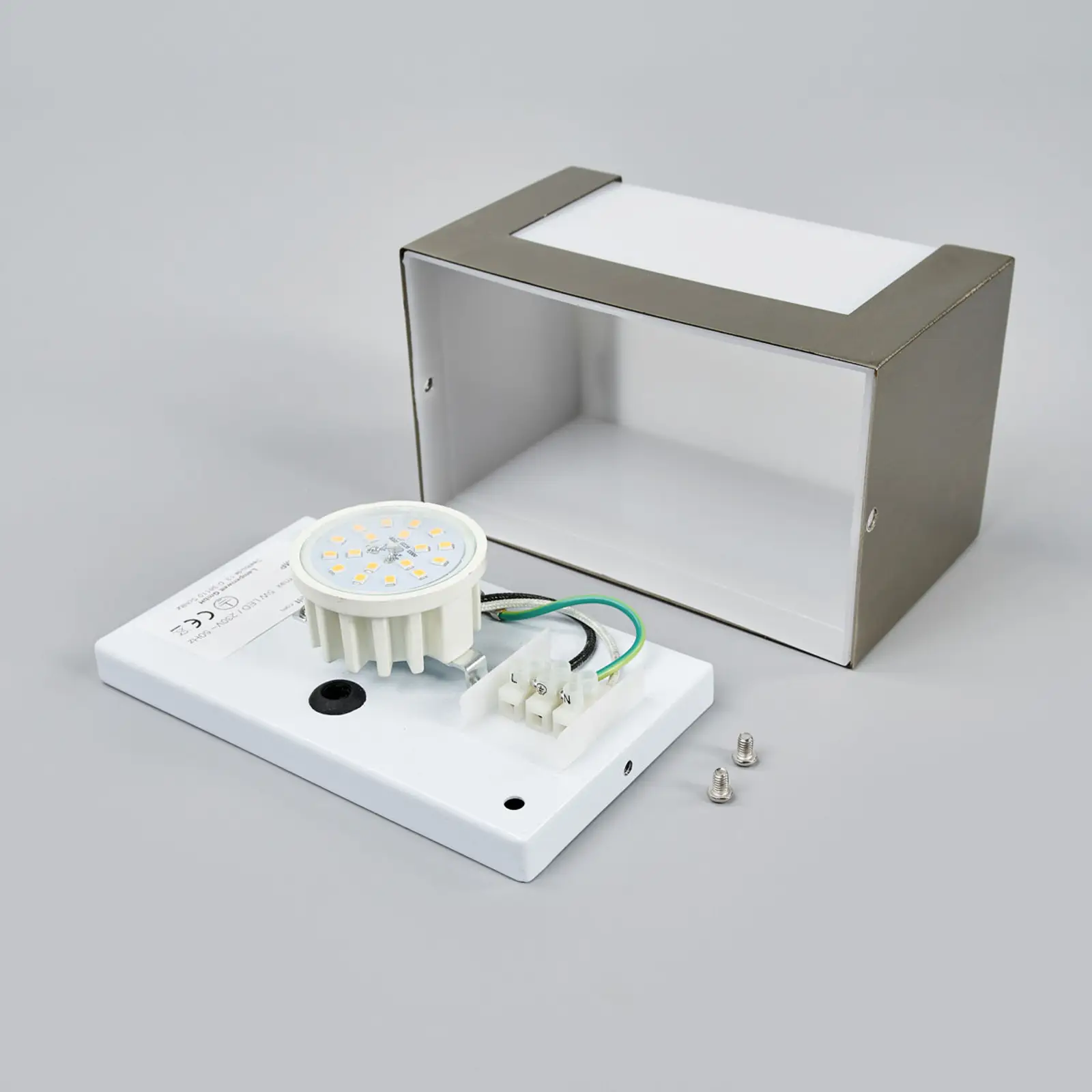 Severina nerūdijančio plieno LED lauko sieninis šviestuvas