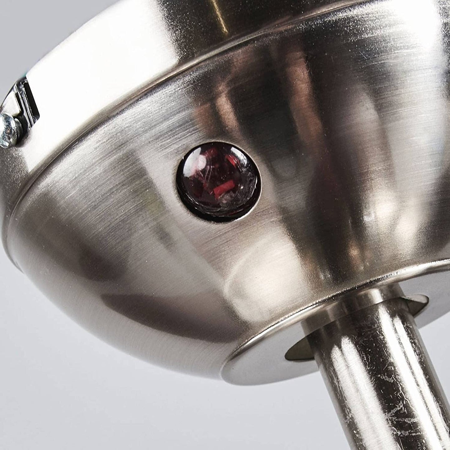 Lindby Anneka LED lubų ventiliatorius, wenge spalvos