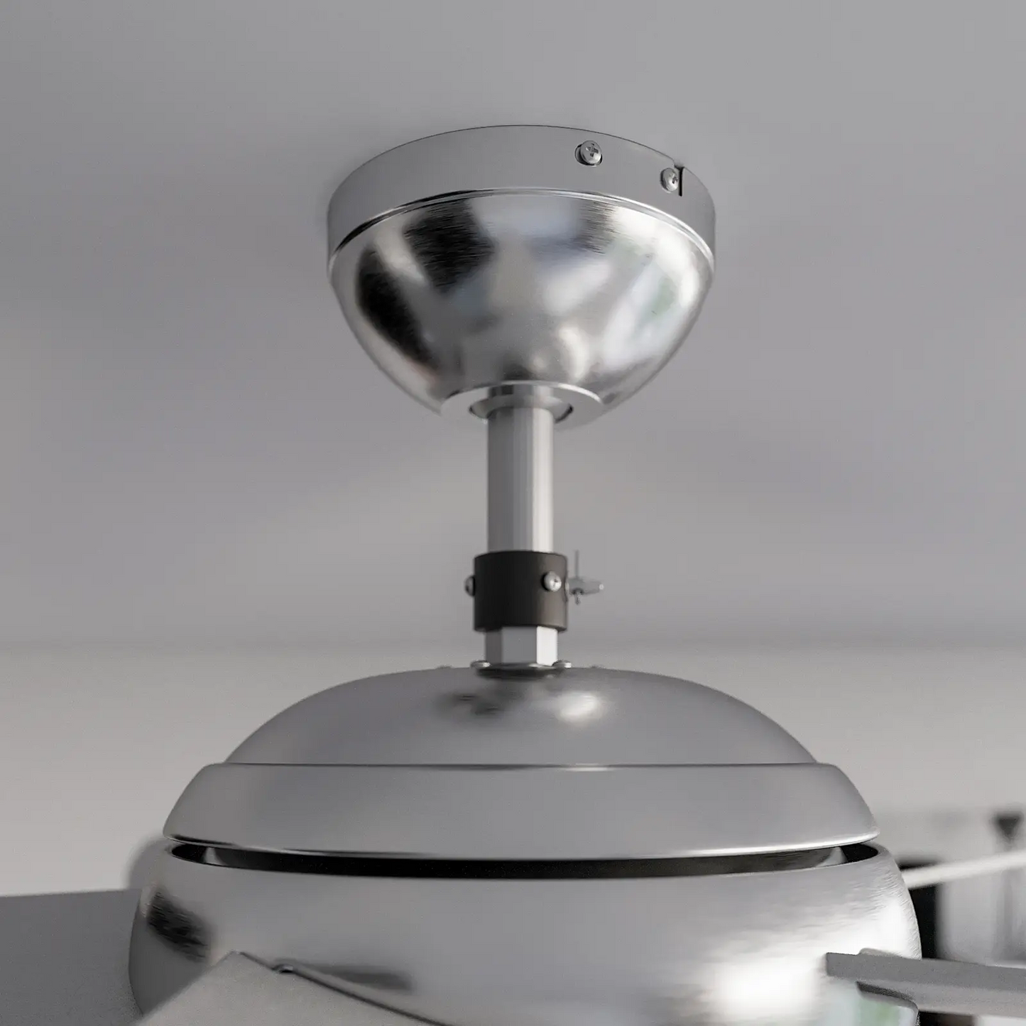 Starluna Anneka LED lubų ventiliatorius, sidabrinis