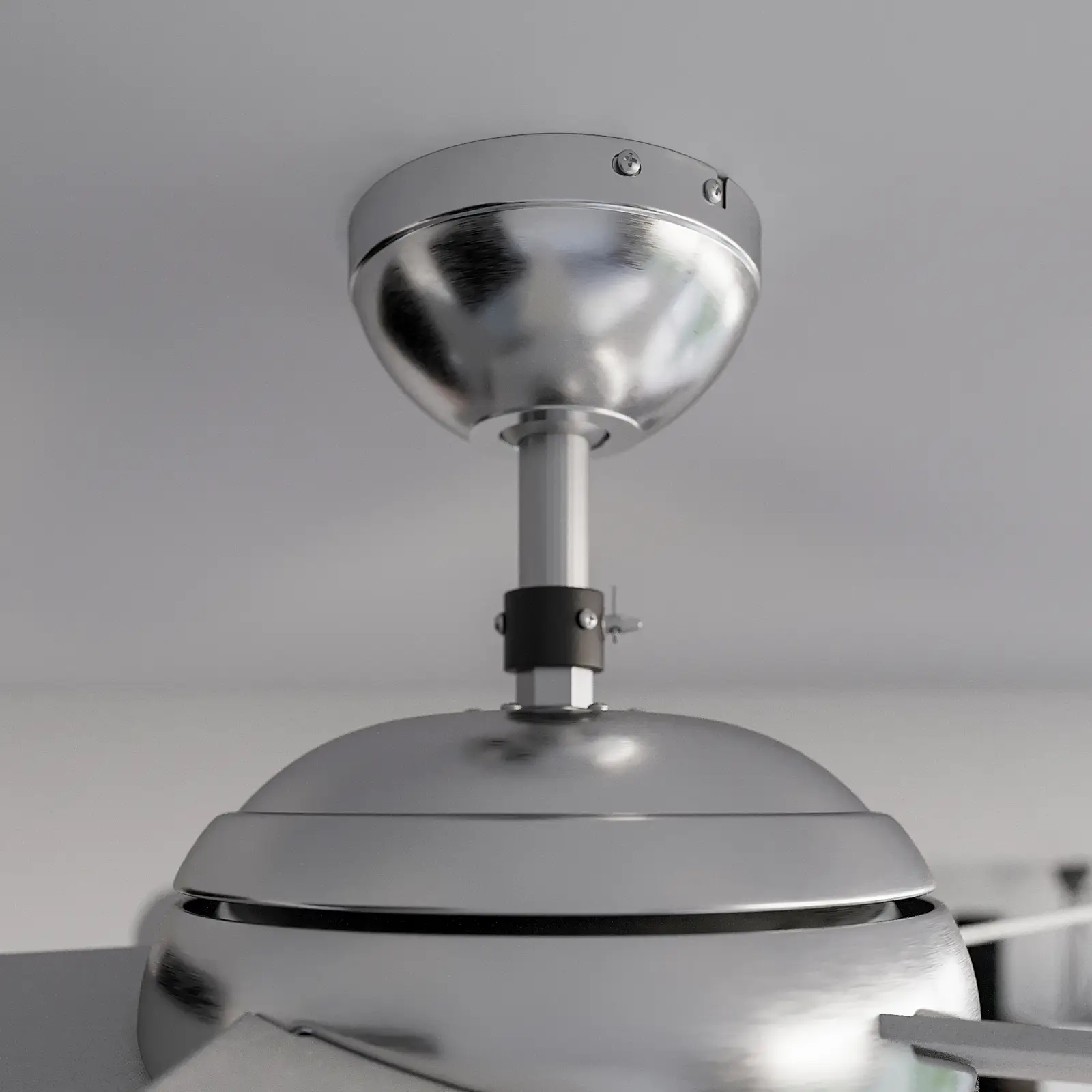 Starluna Anneka LED lubų ventiliatorius, sidabrinis