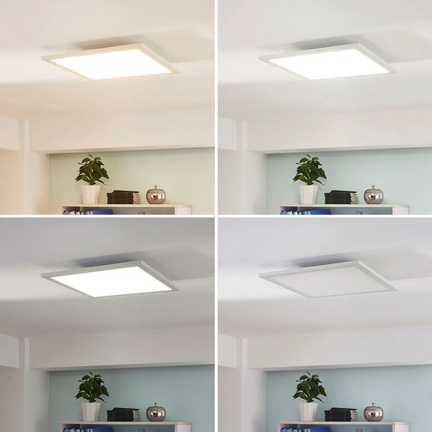 „Arcchio Lysander“ LED skydelis, CCT, 39 cm, baltas