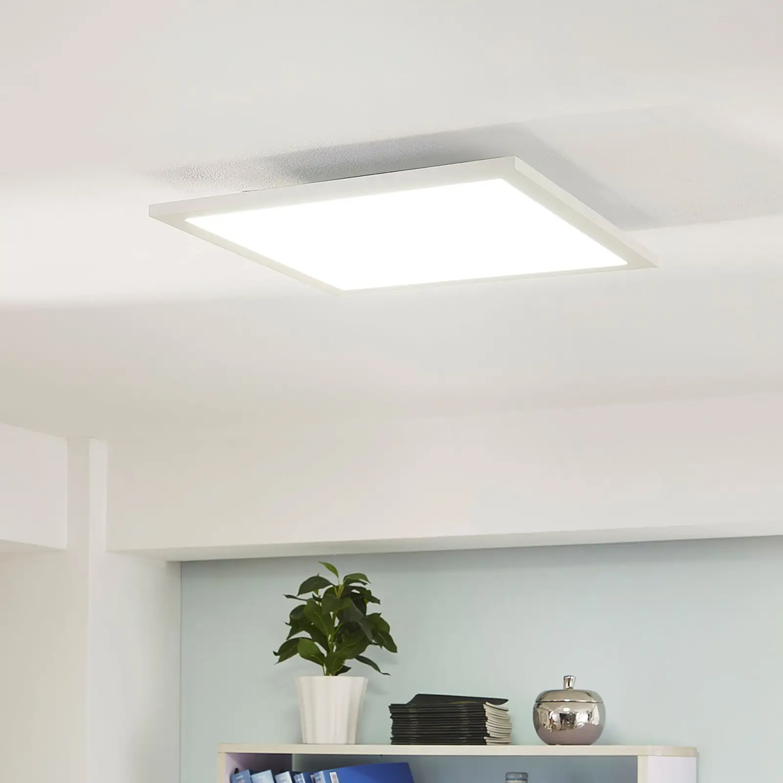 „Arcchio Lysander“ LED skydelis, CCT, 39 cm, baltas