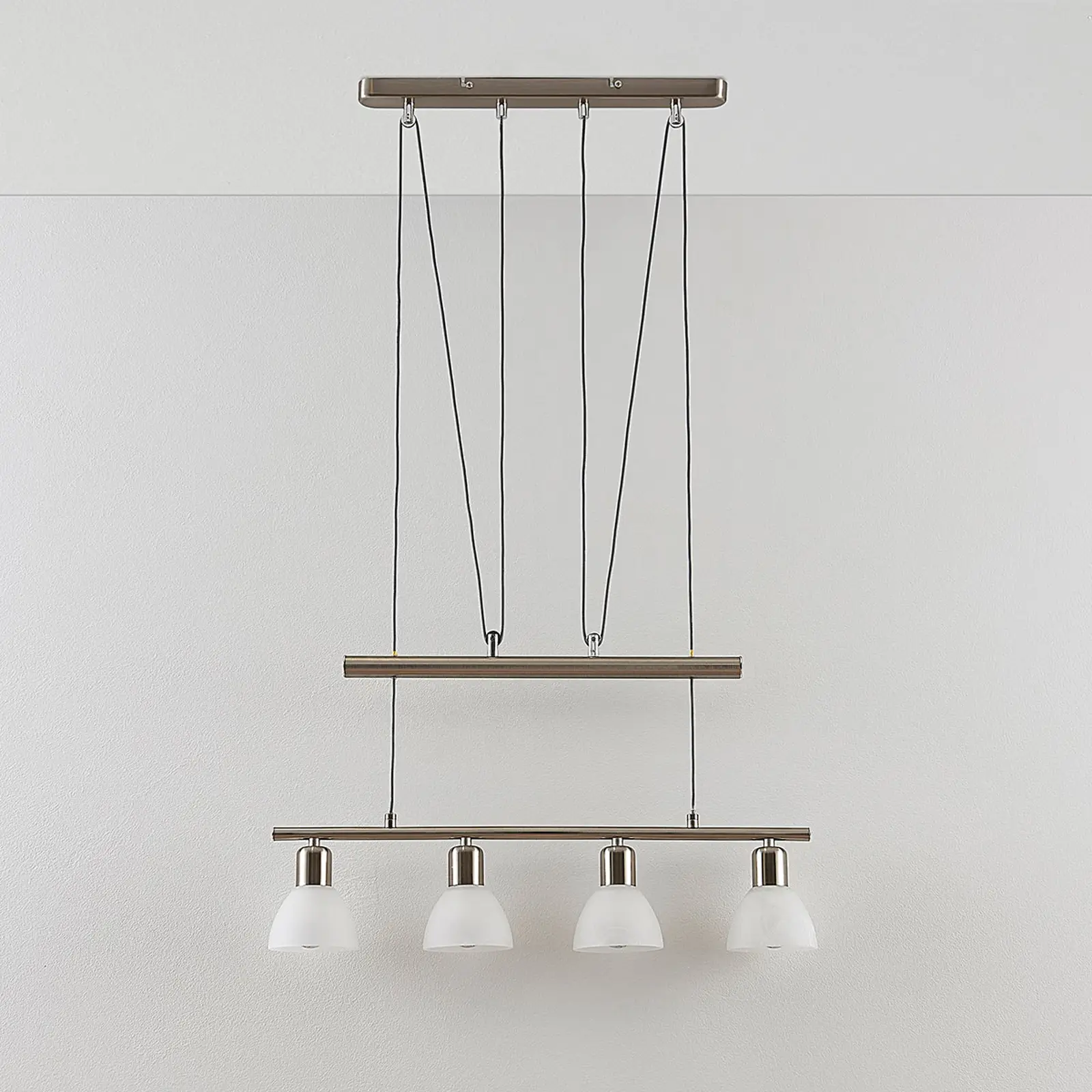 Reguliuojamo aukščio LED baras pakabinamas šviestuvas Gwendolin