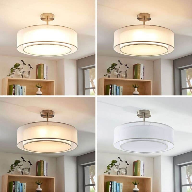 Lindby Smart RGB LED toršeras Felice, per programėlę