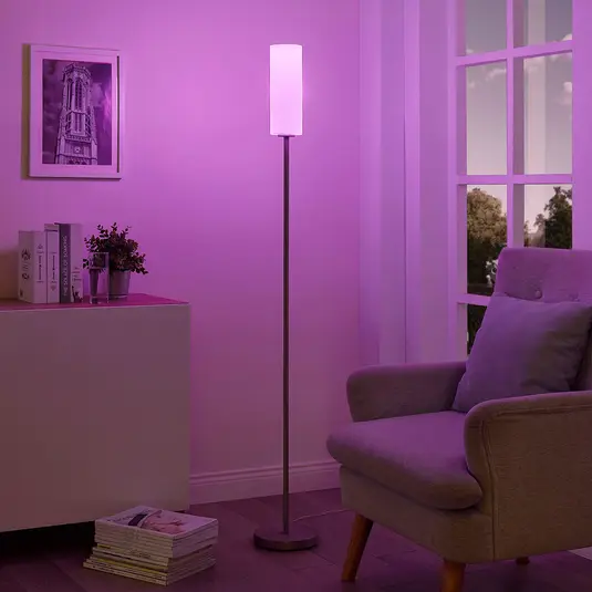 Lindby Smart RGB LED toršeras Felice, per programėlę