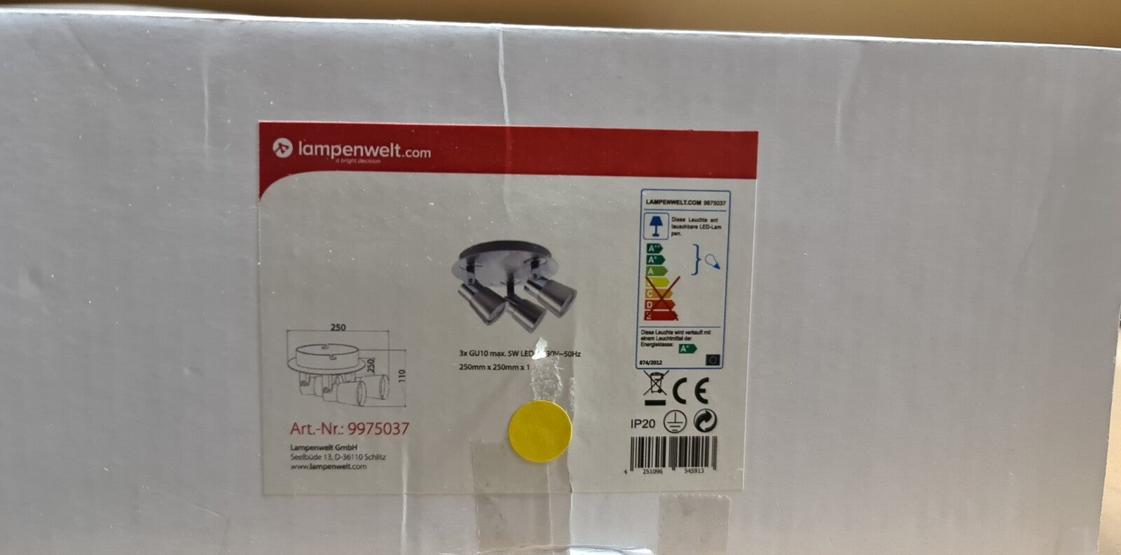 Nikelio spalvos LED lubų apvalioji Eleonora