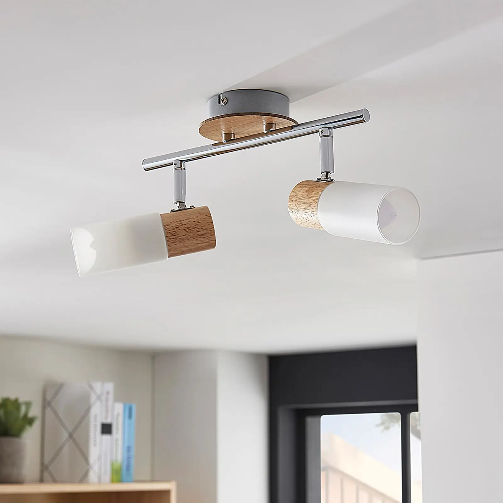 LED medinis prožektorius Christoph, 2 lemputės