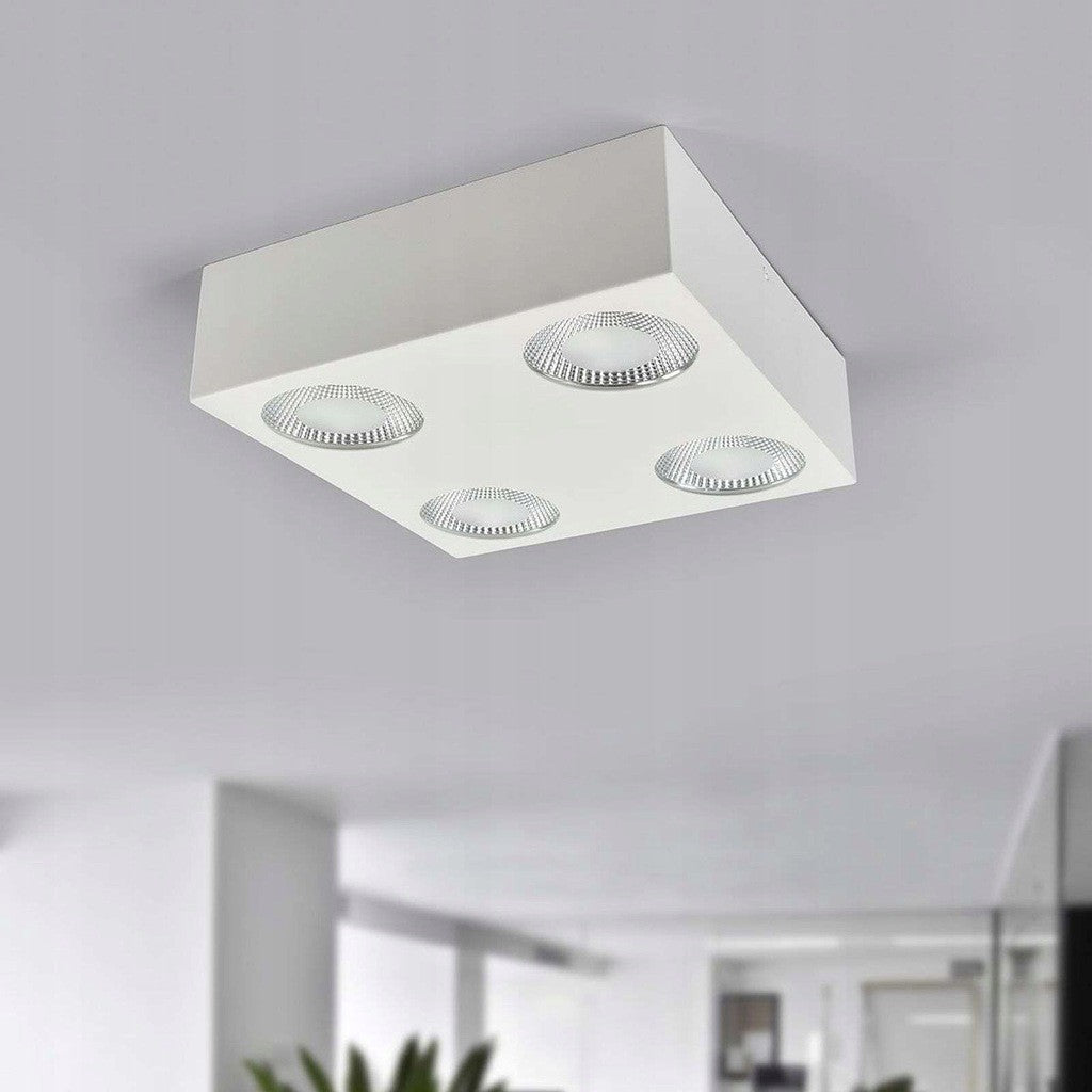 Kvadratinis, pritemdomas Sonja LED lubinis šviestuvas