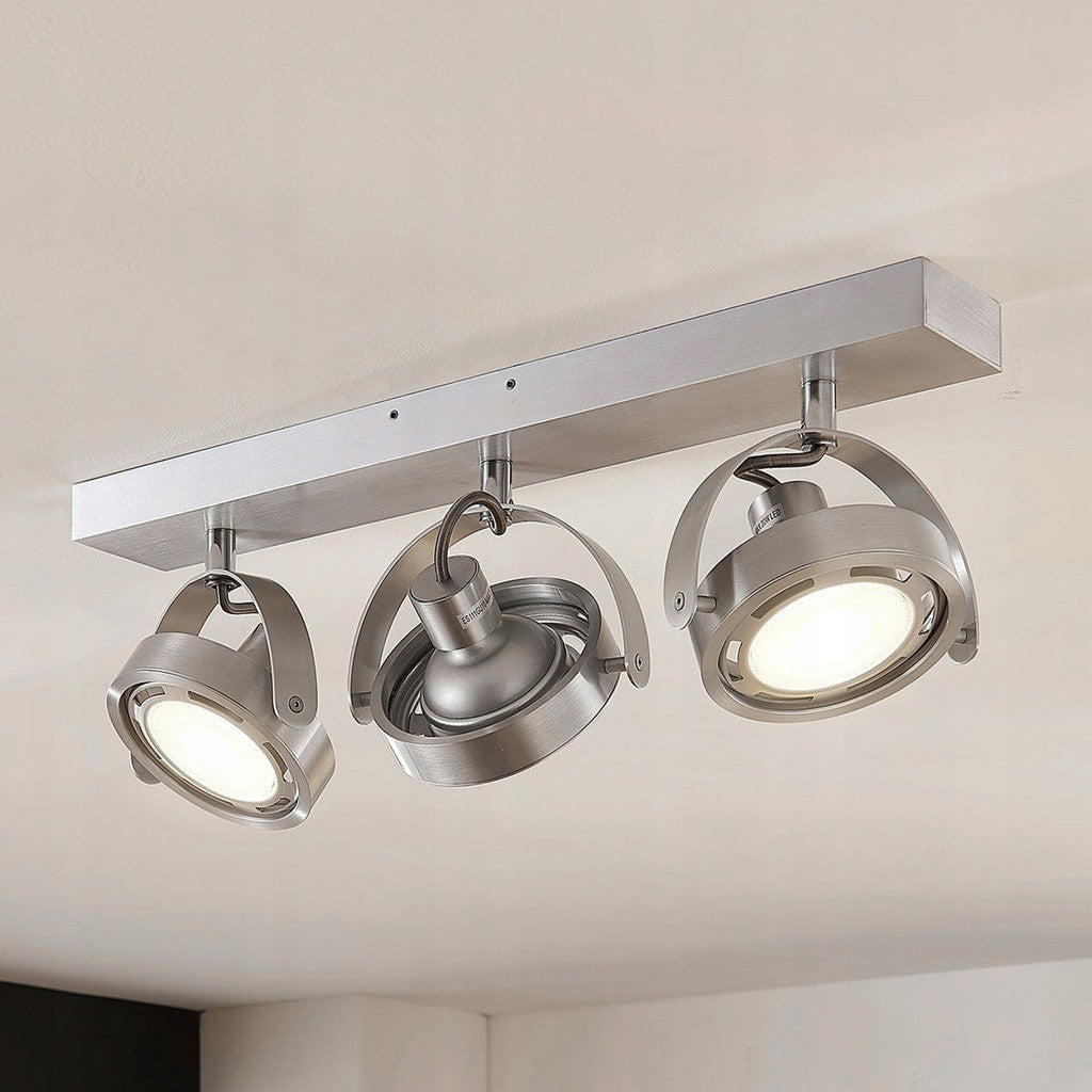 Munin LED prožektorius, reguliuojamas reguliavimas, aliuminis, 3 lempučių