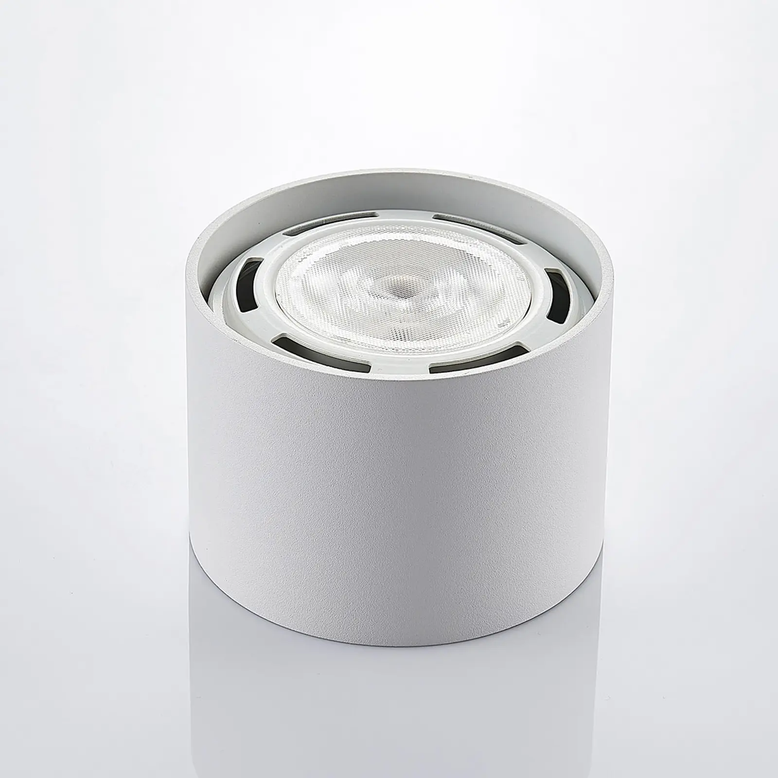 LED lubų prožektorius Mabel, apvalus, baltas