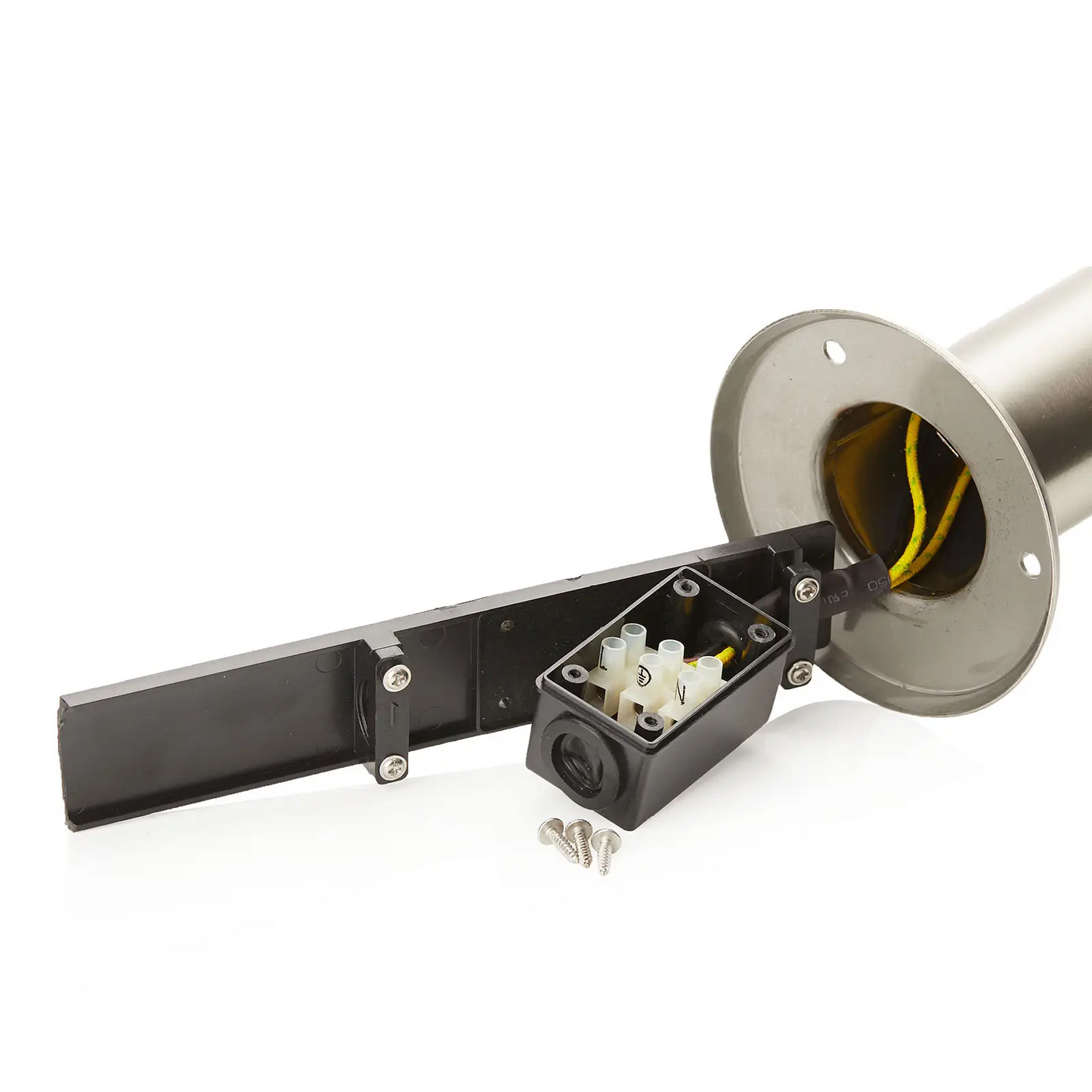 Gregory LED koloninė lempa, nerūdijančio plieno, su jutikliu