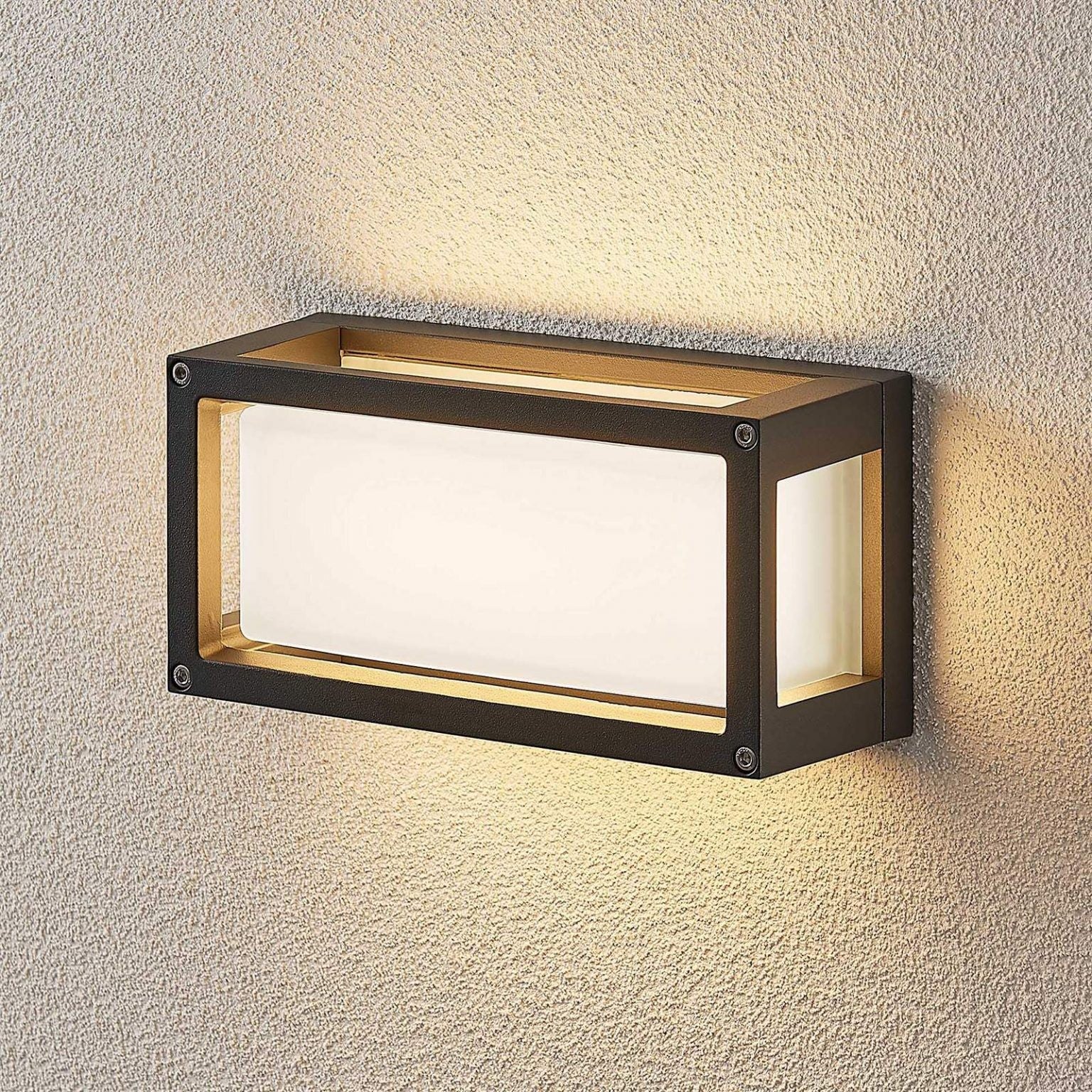 Harpa LED lauko sieninis šviestuvas 25 x 12,5 cm, be griovelių