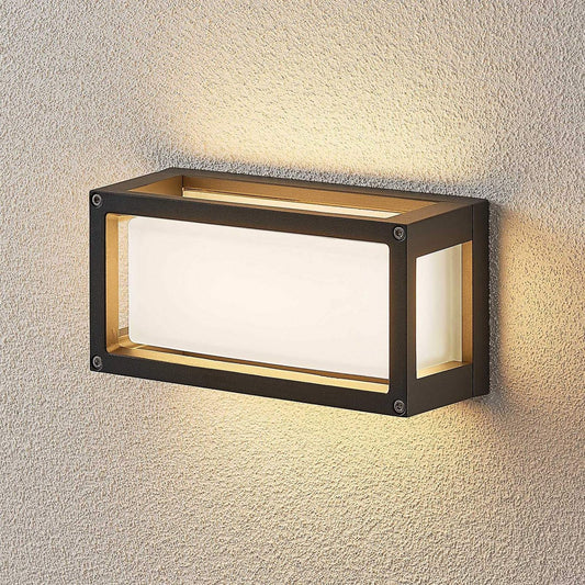 Harpa LED lauko sieninis šviestuvas 25 x 12,5 cm, be griovelių