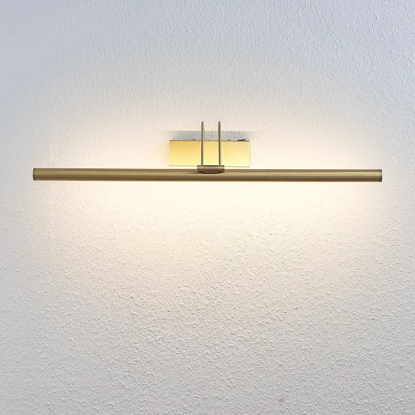 Mailine LED vaizdo šviestuvas su jungikliu, žalvaris