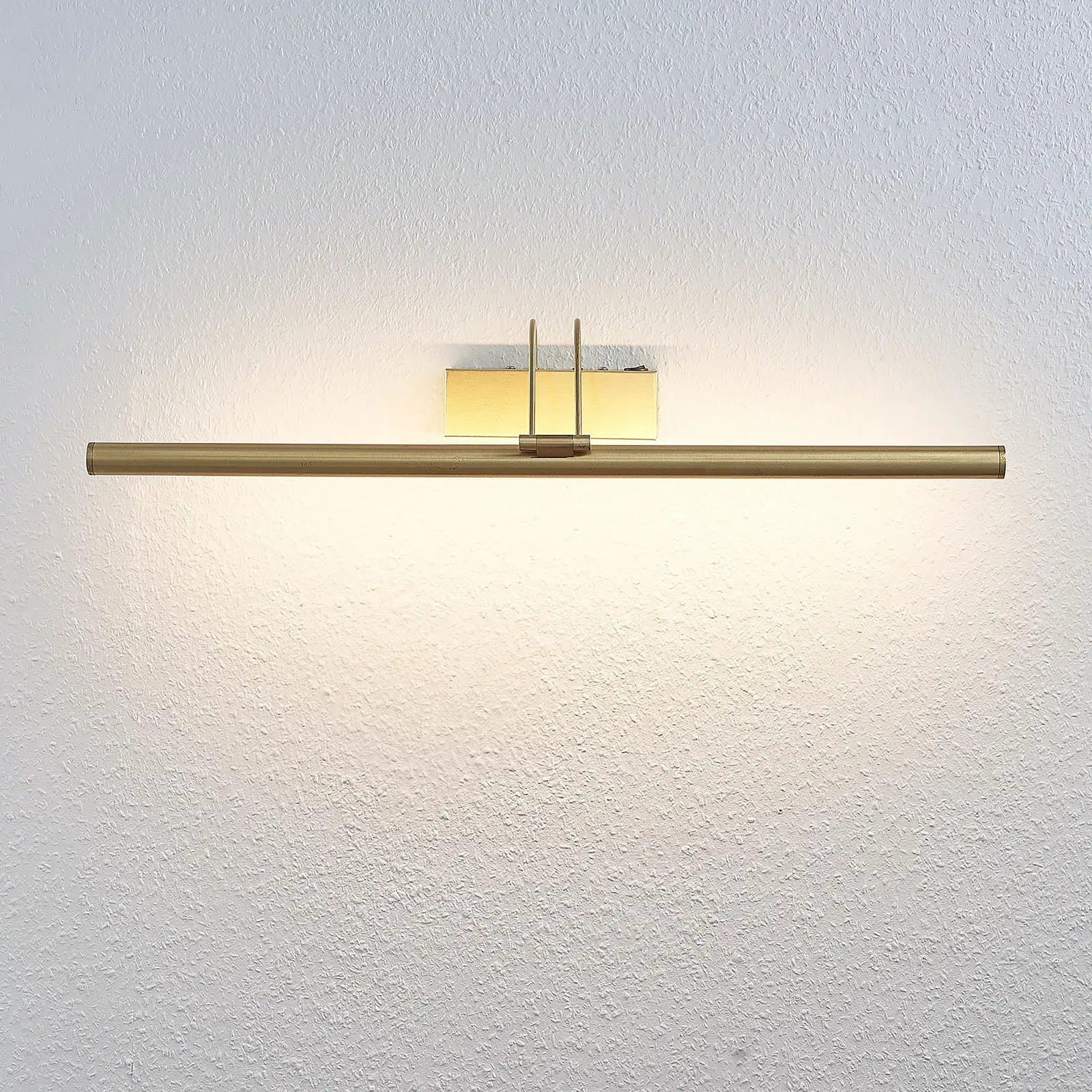 Mailine LED vaizdo šviestuvas su jungikliu, žalvaris