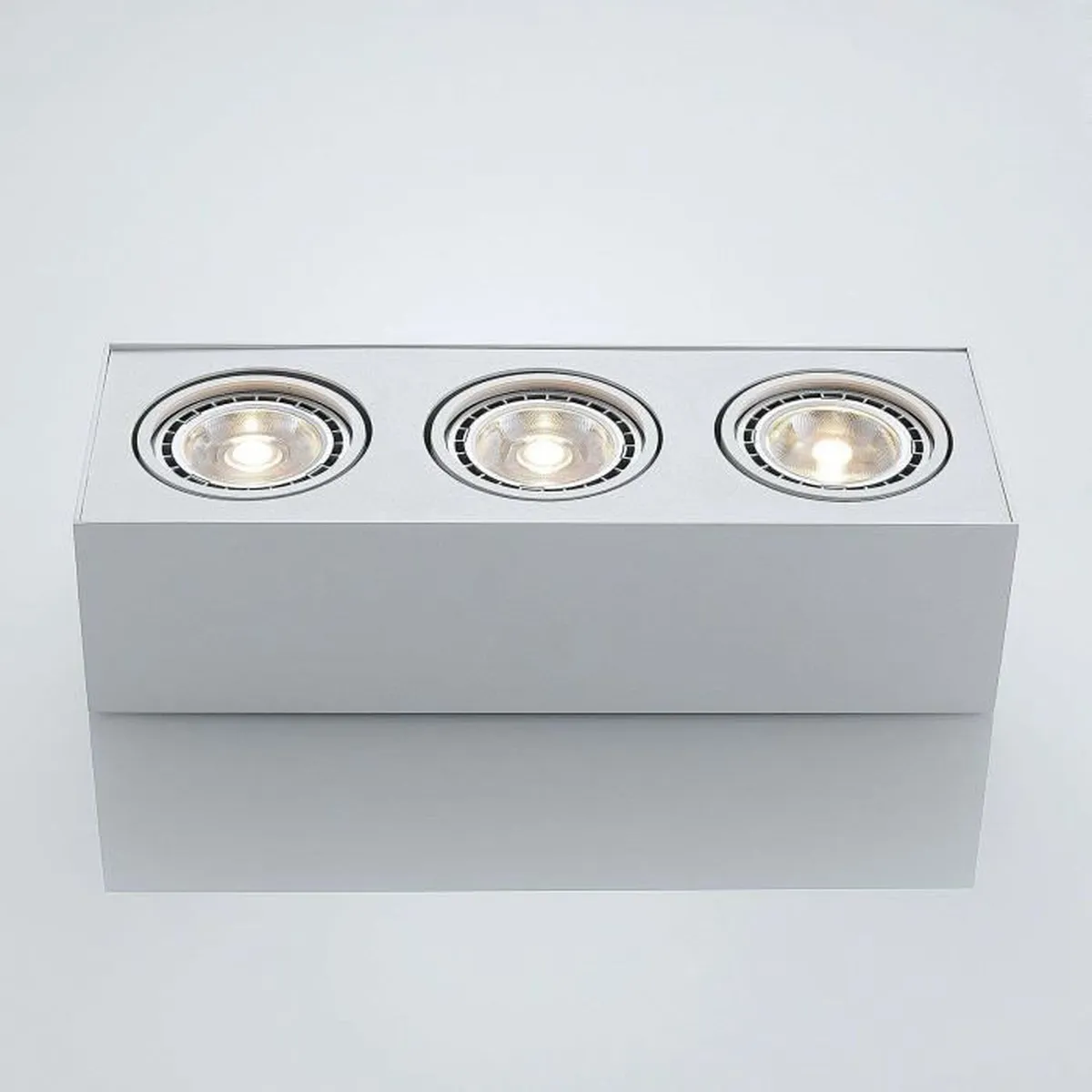 Arcchio Dwight LED lubinis šviestuvas baltos spalvos, 3 lempučių.