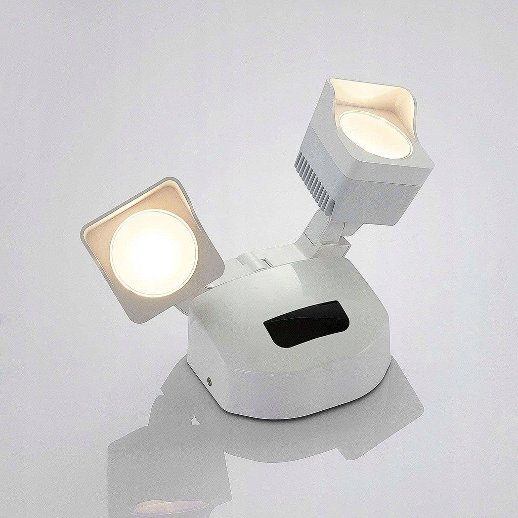 Alexine LED lauko sieninis šviestuvas su jutikliu, 2 lempučių.