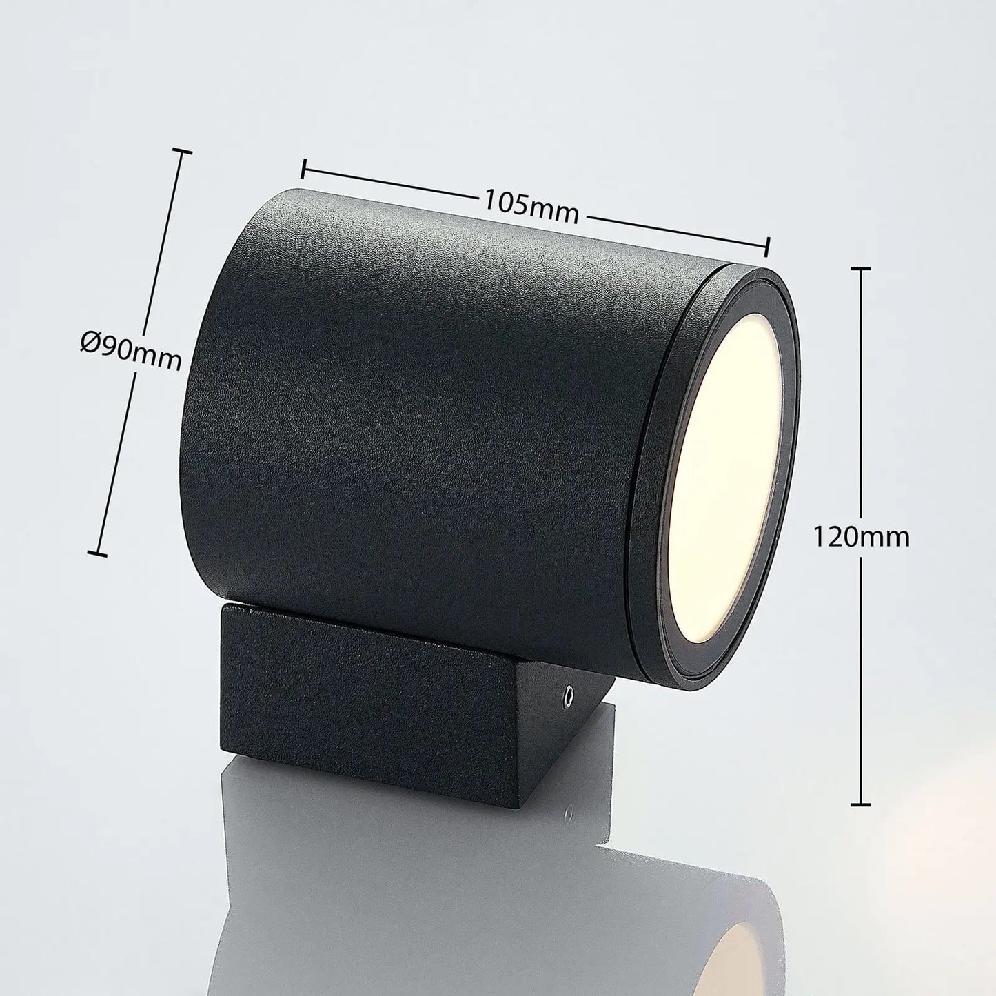 Visavia LED lauko sieninis šviestuvas, vienos lemputės