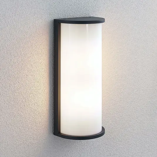 Išorinis šviestuvas Timothea, pusapvalis