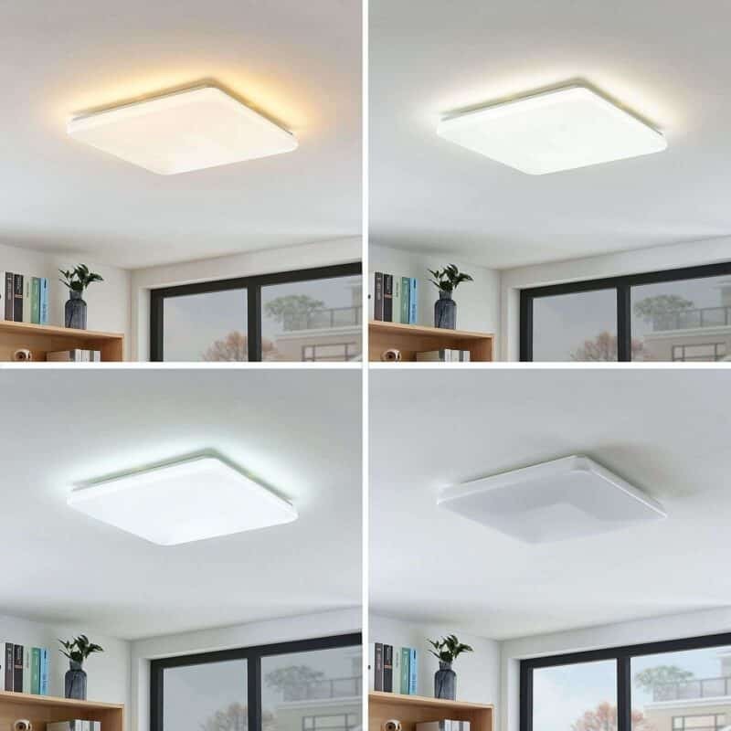 LED lubinis šviestuvas Indika, spalvos keitimas CCT, kampinis