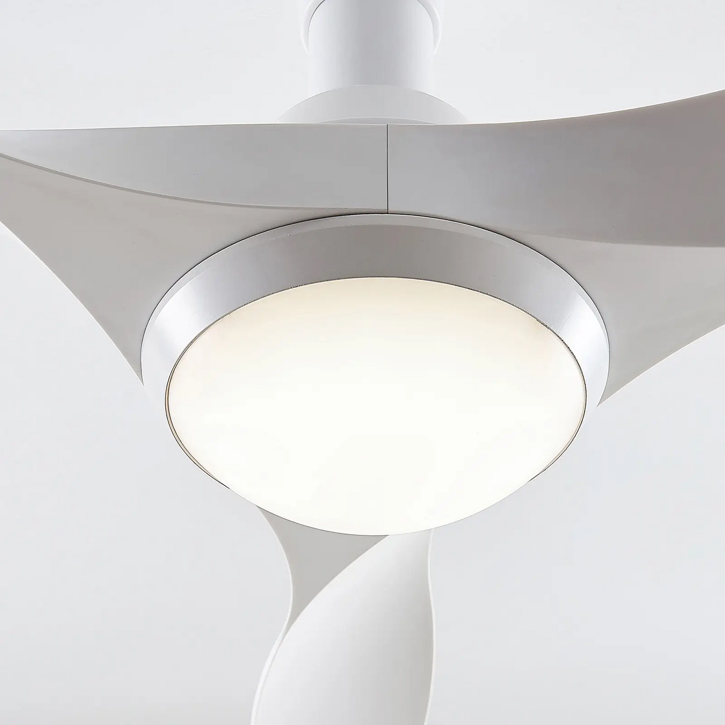 Starluna Borga LED lubų ventiliatorius 3 mentės, baltos spalvos