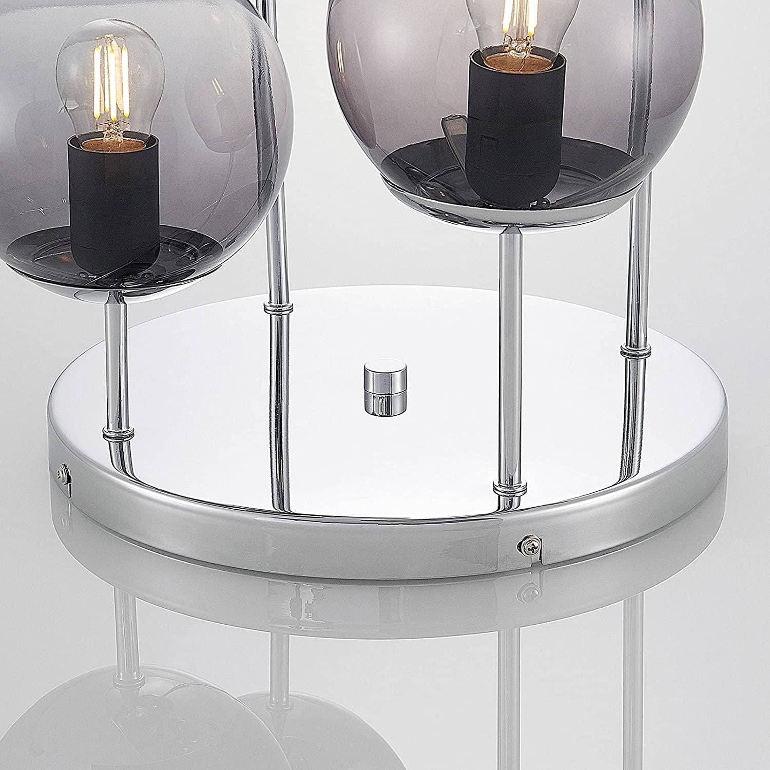 Lindby Robyn stiklinis lubinis šviestuvas, keturių lempučių