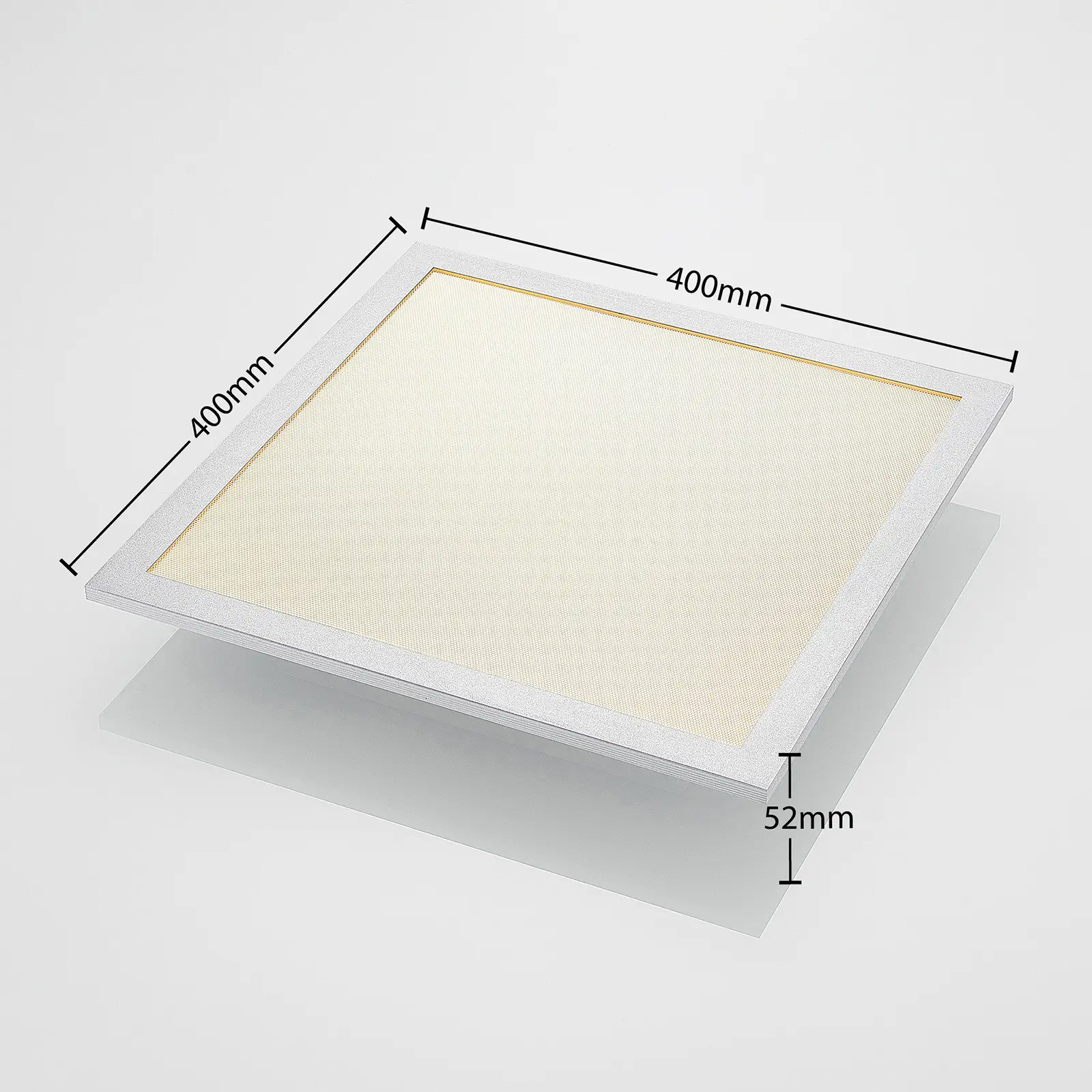 Prios Gelora LED panelė, CCT, 40cm x 40cm