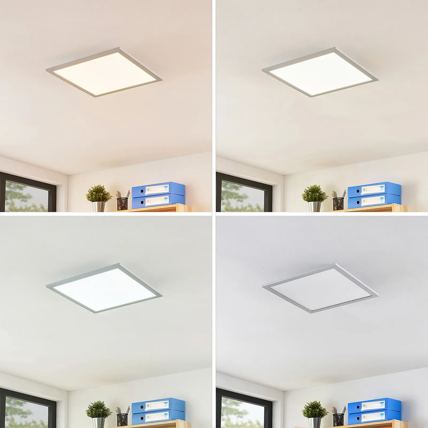 Prios Gelora LED panelė, CCT, 40cm x 40cm