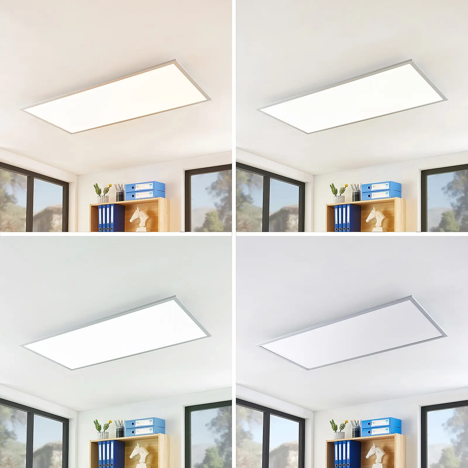 Prios Gelora LED panelė, CCT, 120cm x 60cm