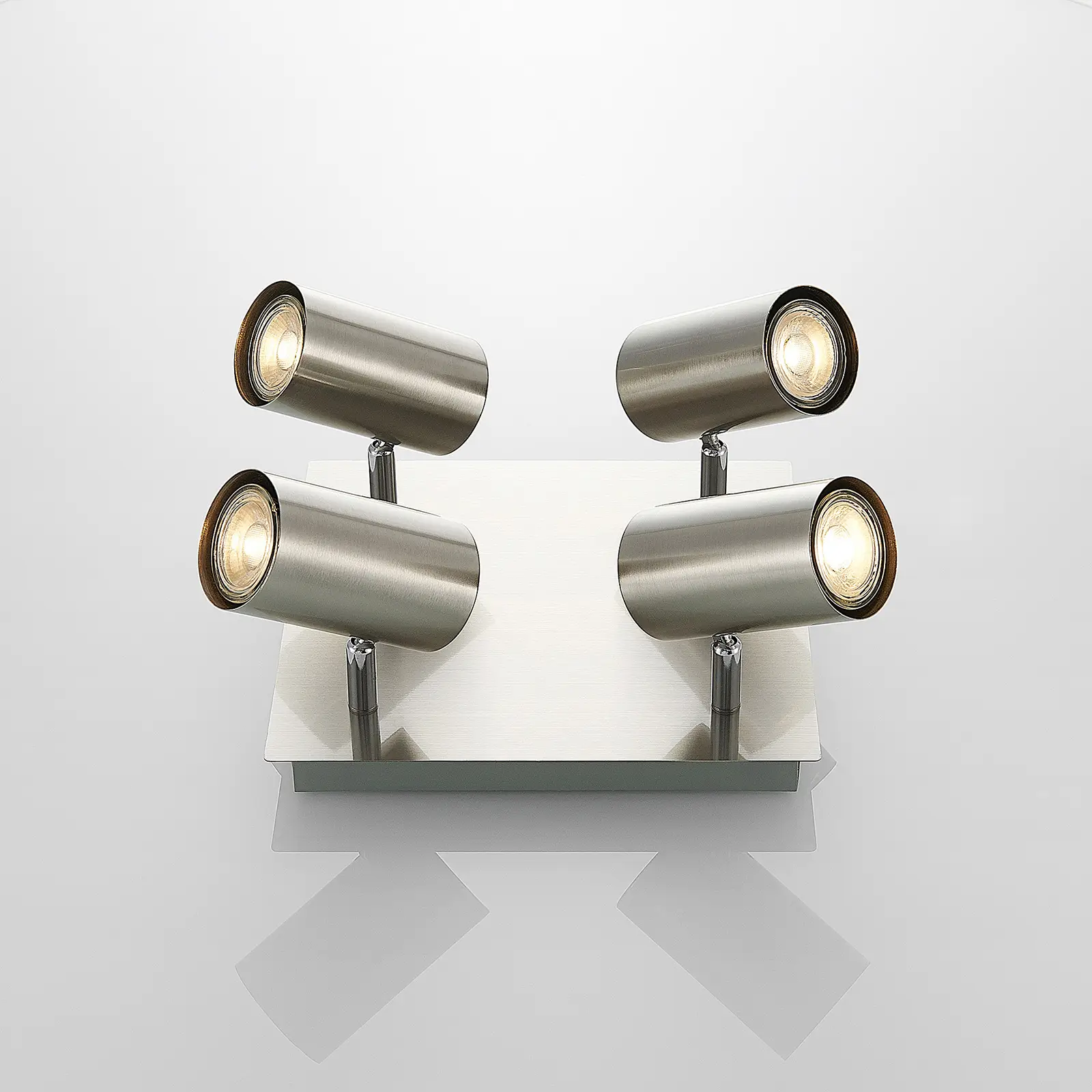 Lindby Joffrey lubinis šviestuvas, keturių lempučių, nikelio