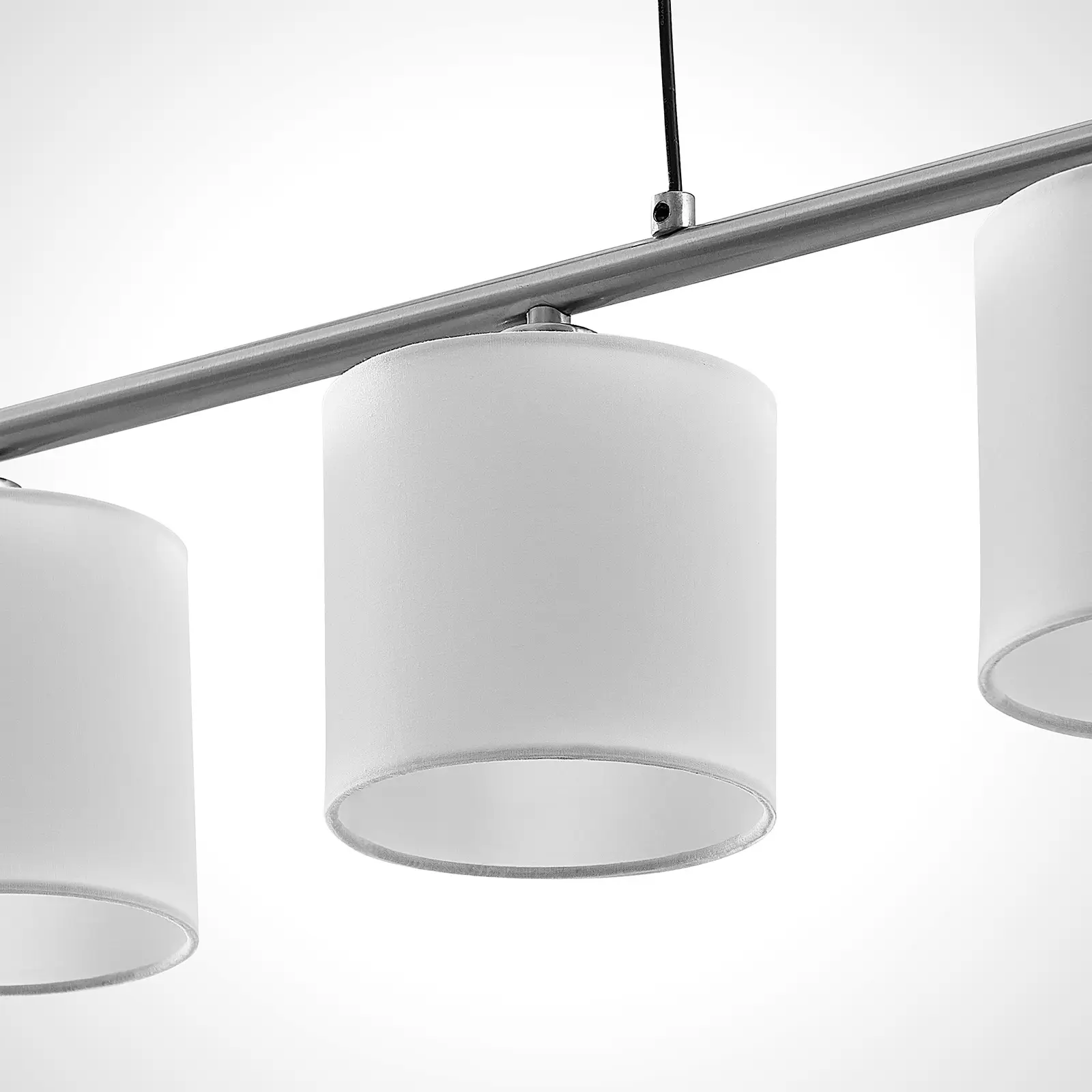 Lindby Jorin pakabinamas šviestuvas, reguliuojamo aukščio, baltas