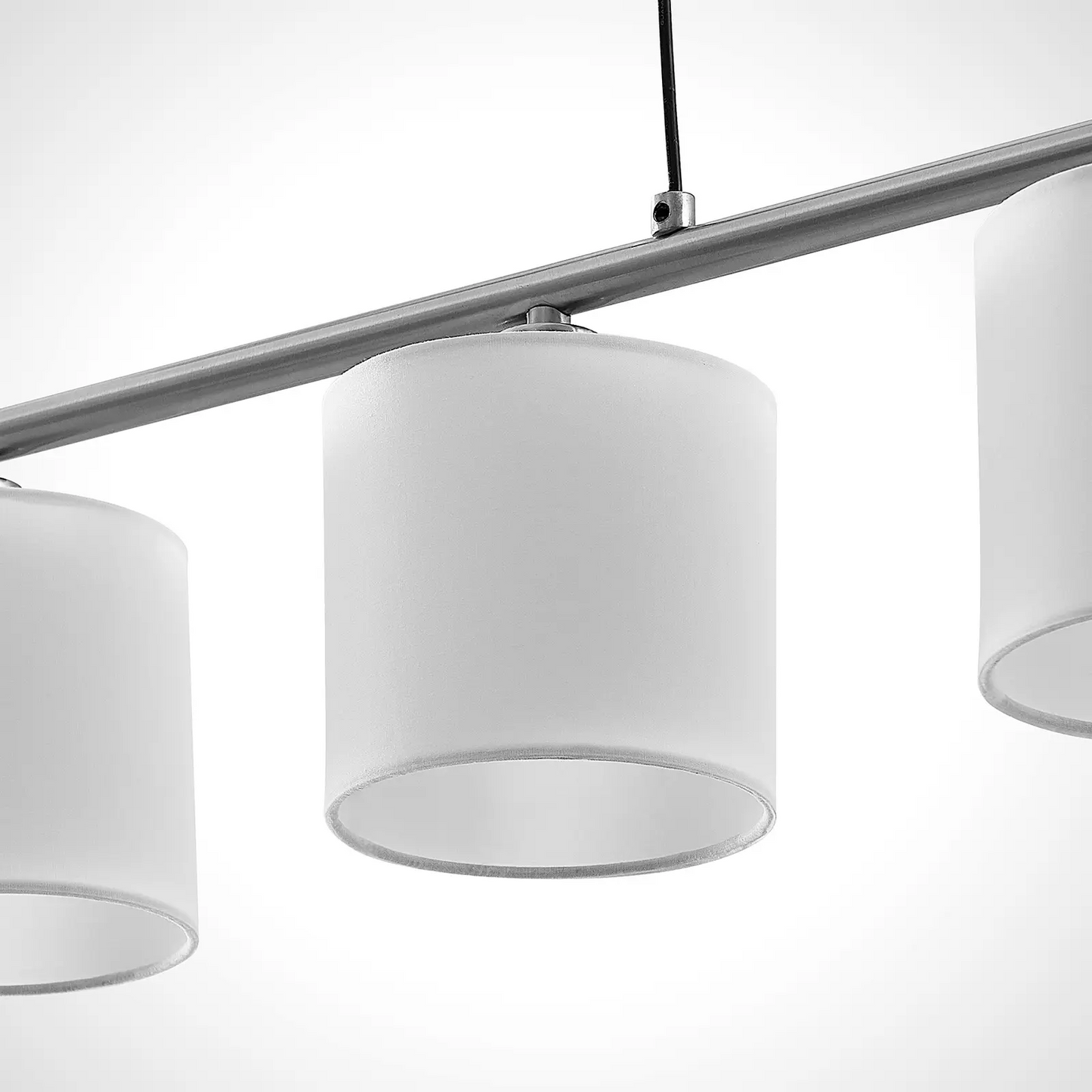 Lindby Jorin pakabinamas šviestuvas, reguliuojamo aukščio, baltas