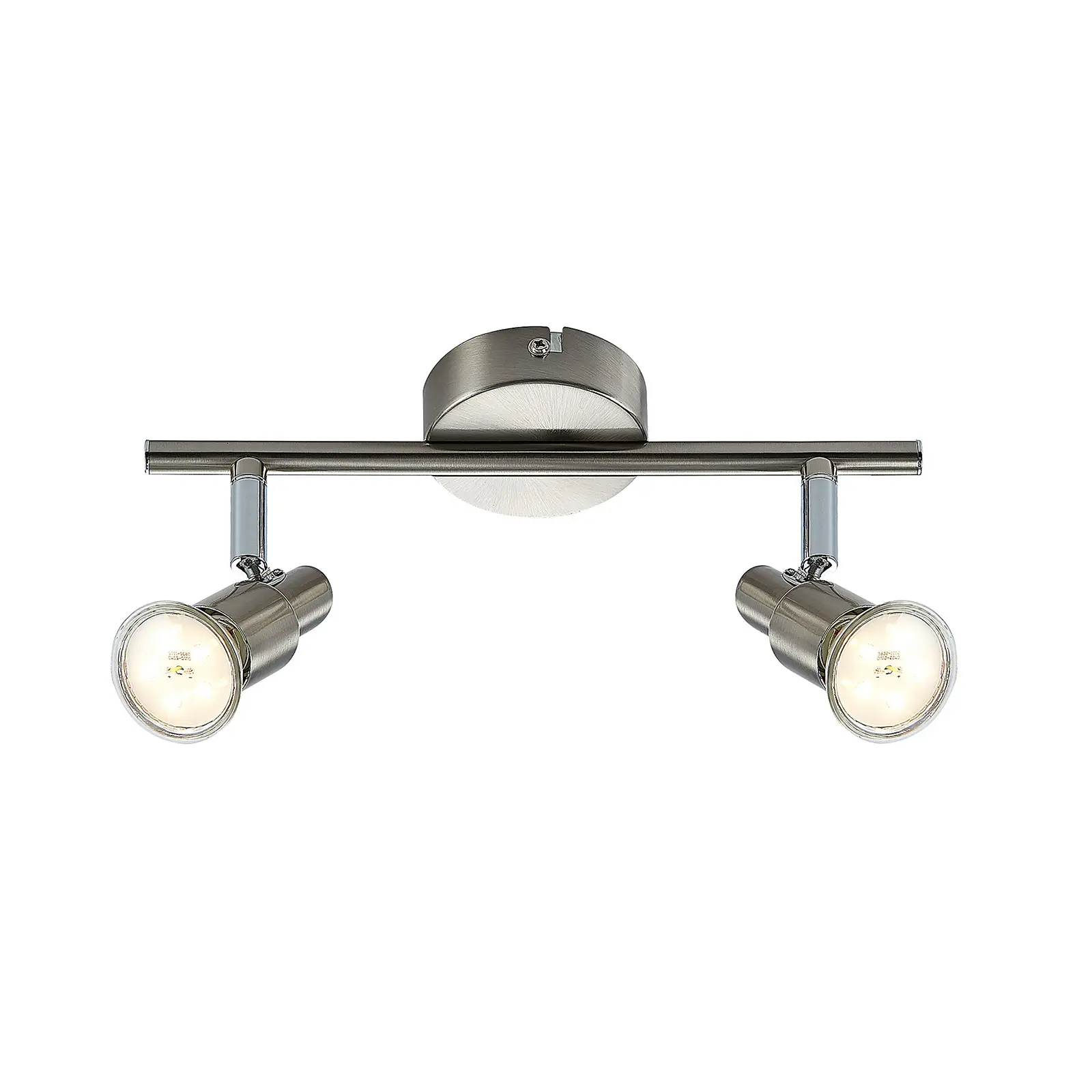 ELC Farida LED lubinis šviestuvas, nikelis, 2 šviesos šaltiniai