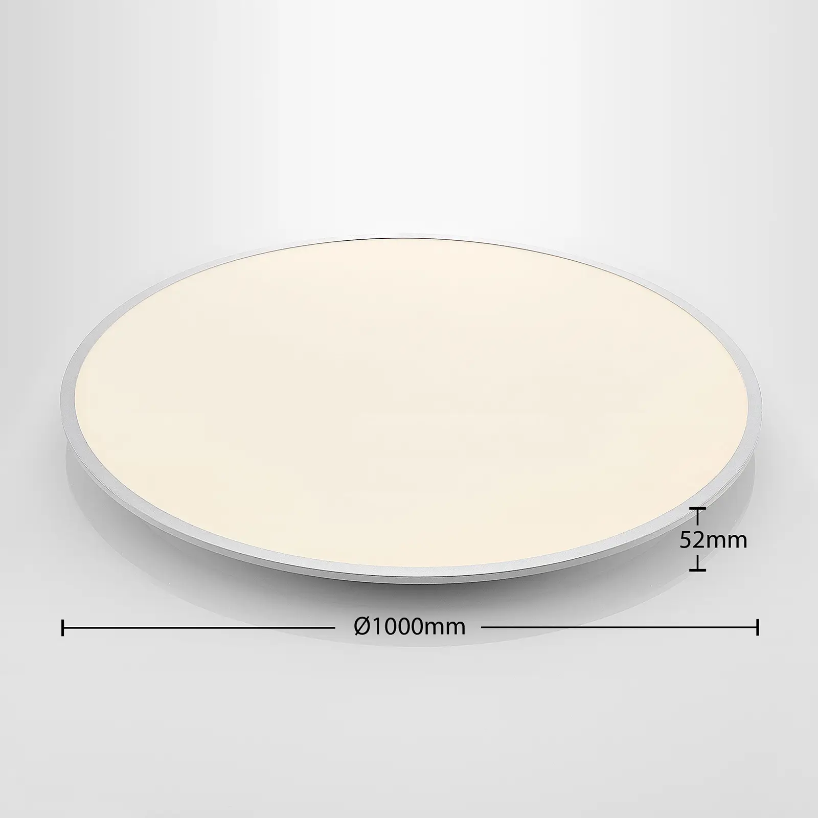 Lindby Narima LED lubinis šviestuvas, CCT, Ø 100 cm
