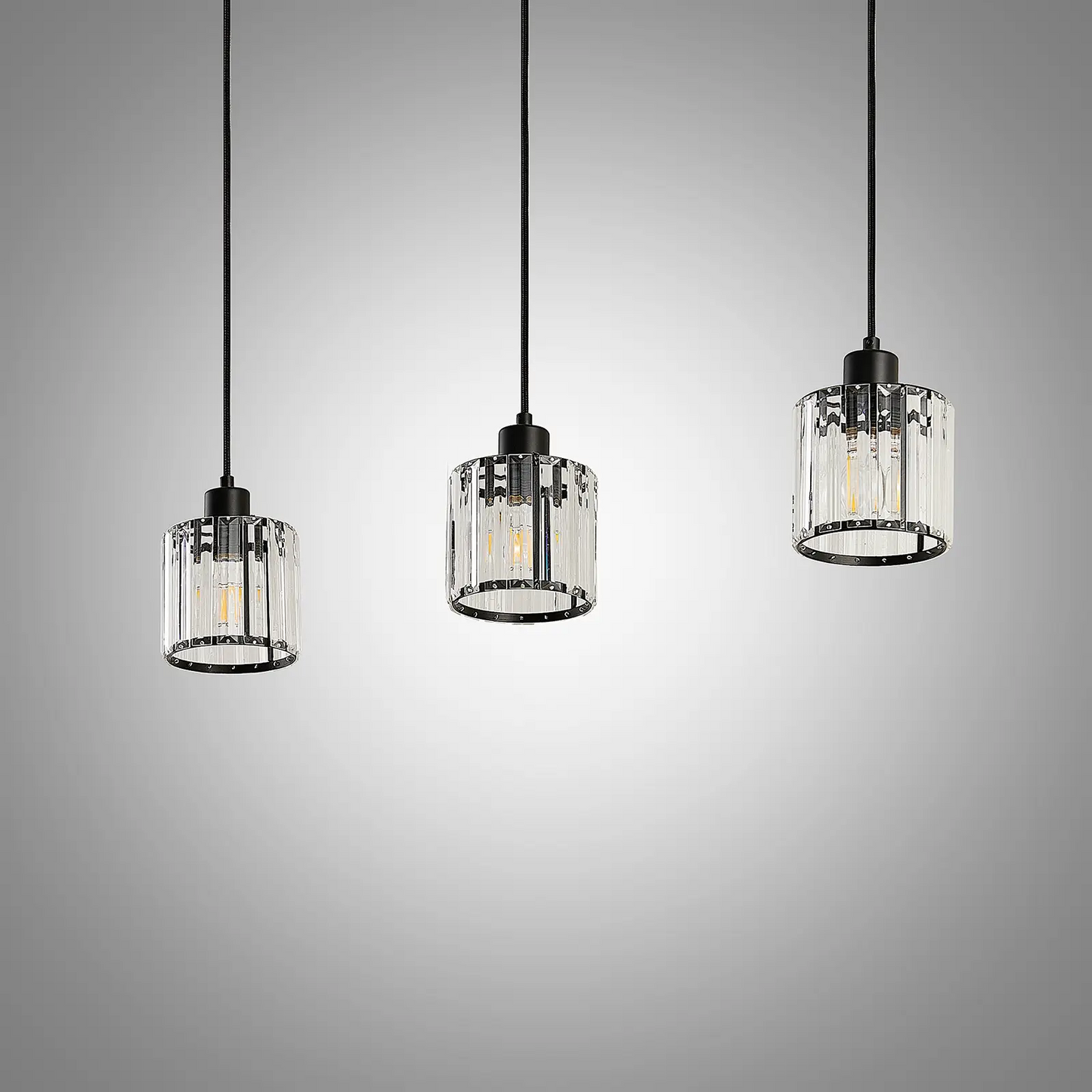 Lindby Vella pakabinamas šviestuvas su skaidriu stiklu