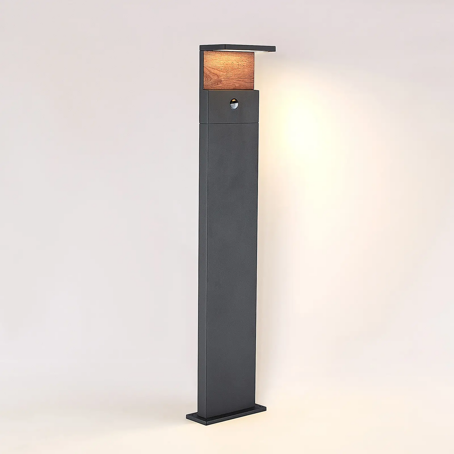 Lucande Lignus LED kelio šviestuvas, judesio detektorius