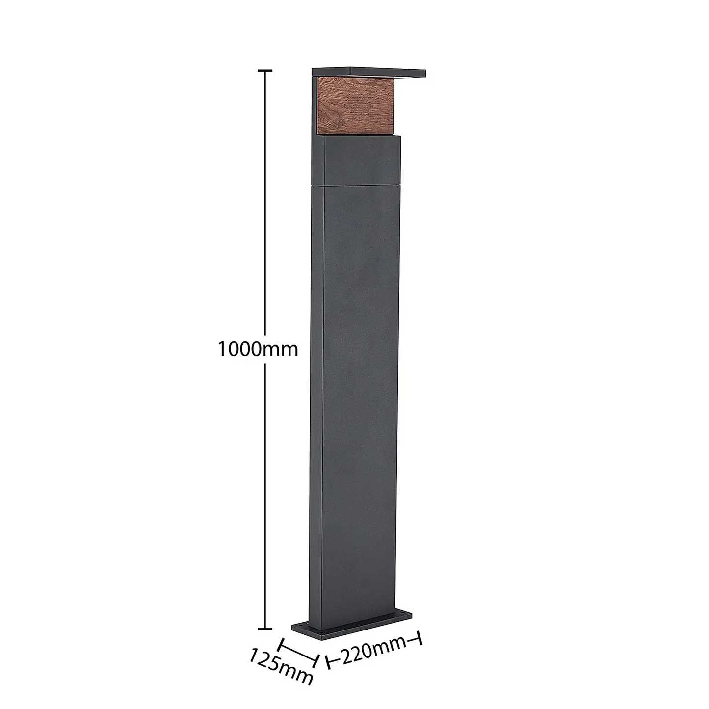 Lucande Lignus LED kelio šviestuvas