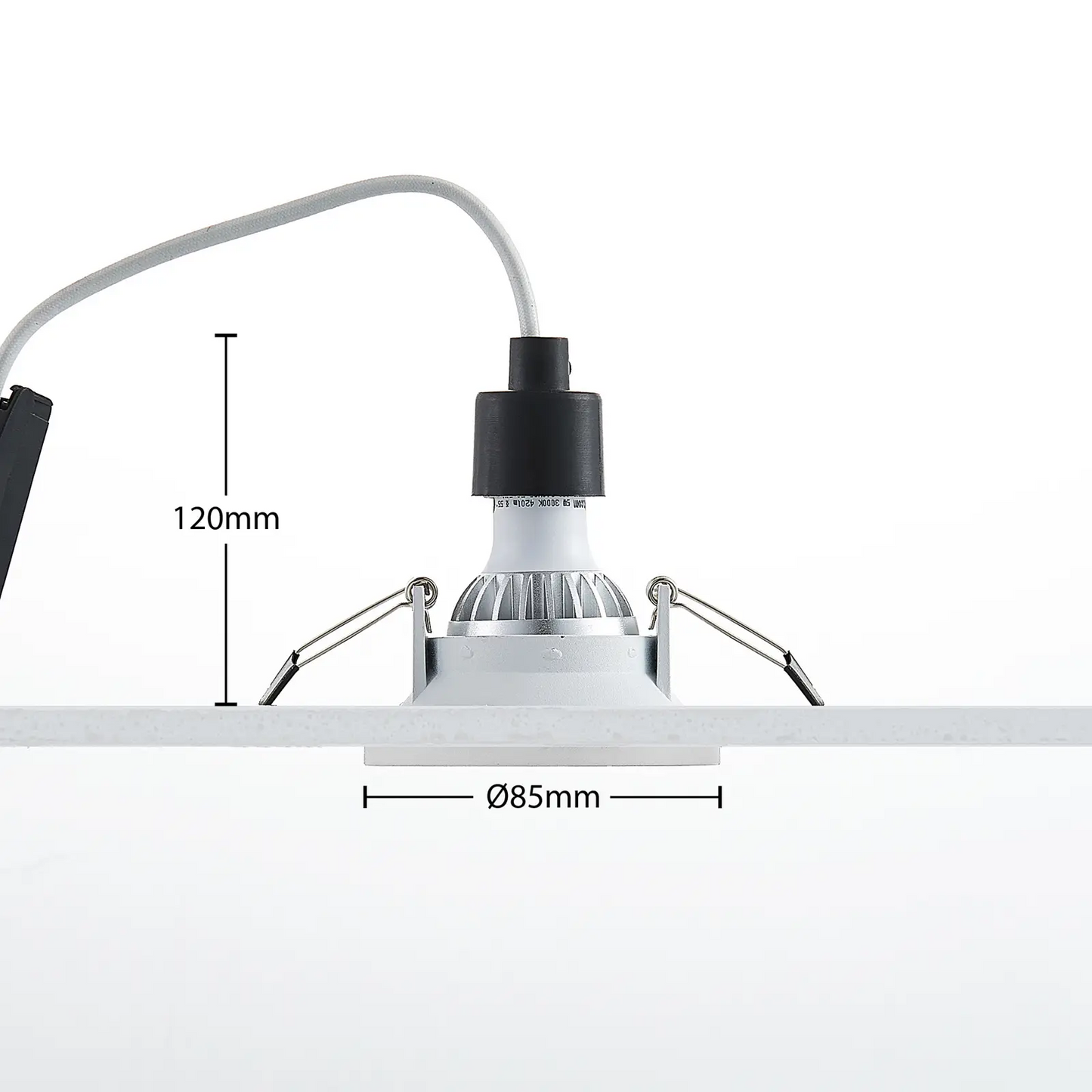 Archchio Enia įleidžiamas šviesus, apvalus, baltas