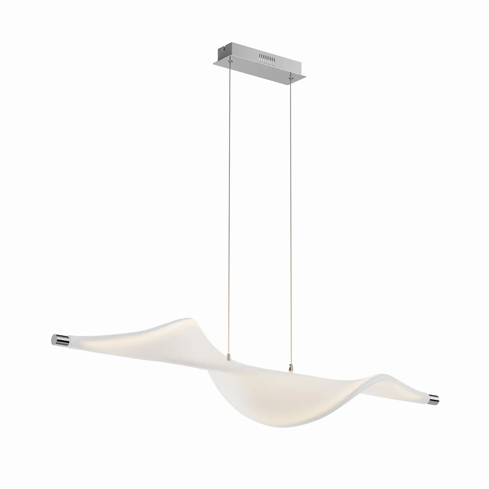 Edano pakabukas baltas/chromas – Lucande