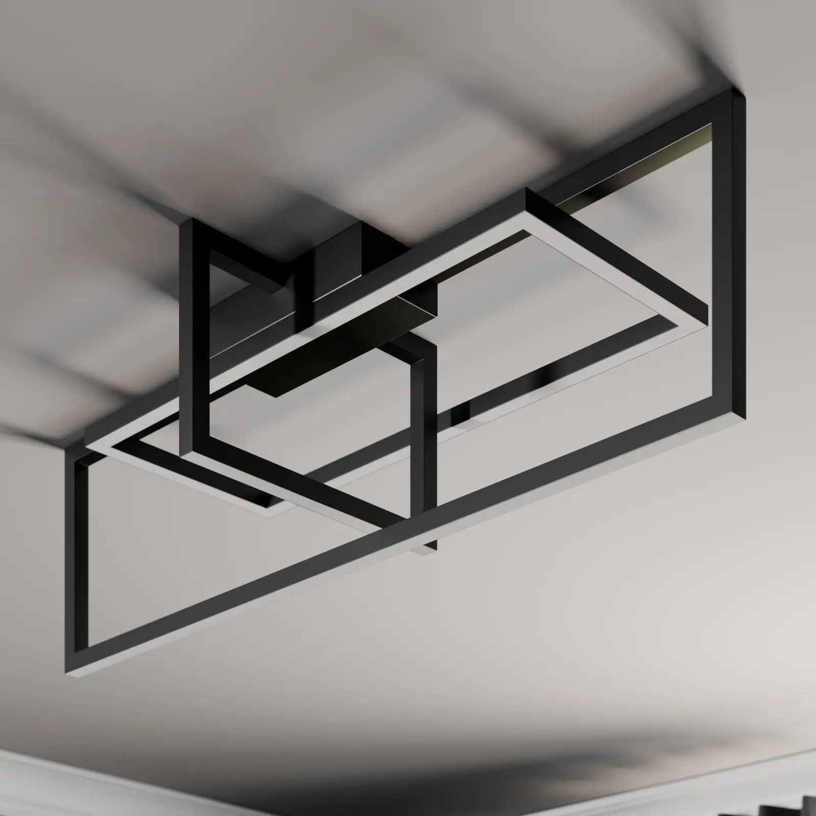 Lucande Hylda lubinis šviestuvas 92cm, perjungiamas 3 etapais