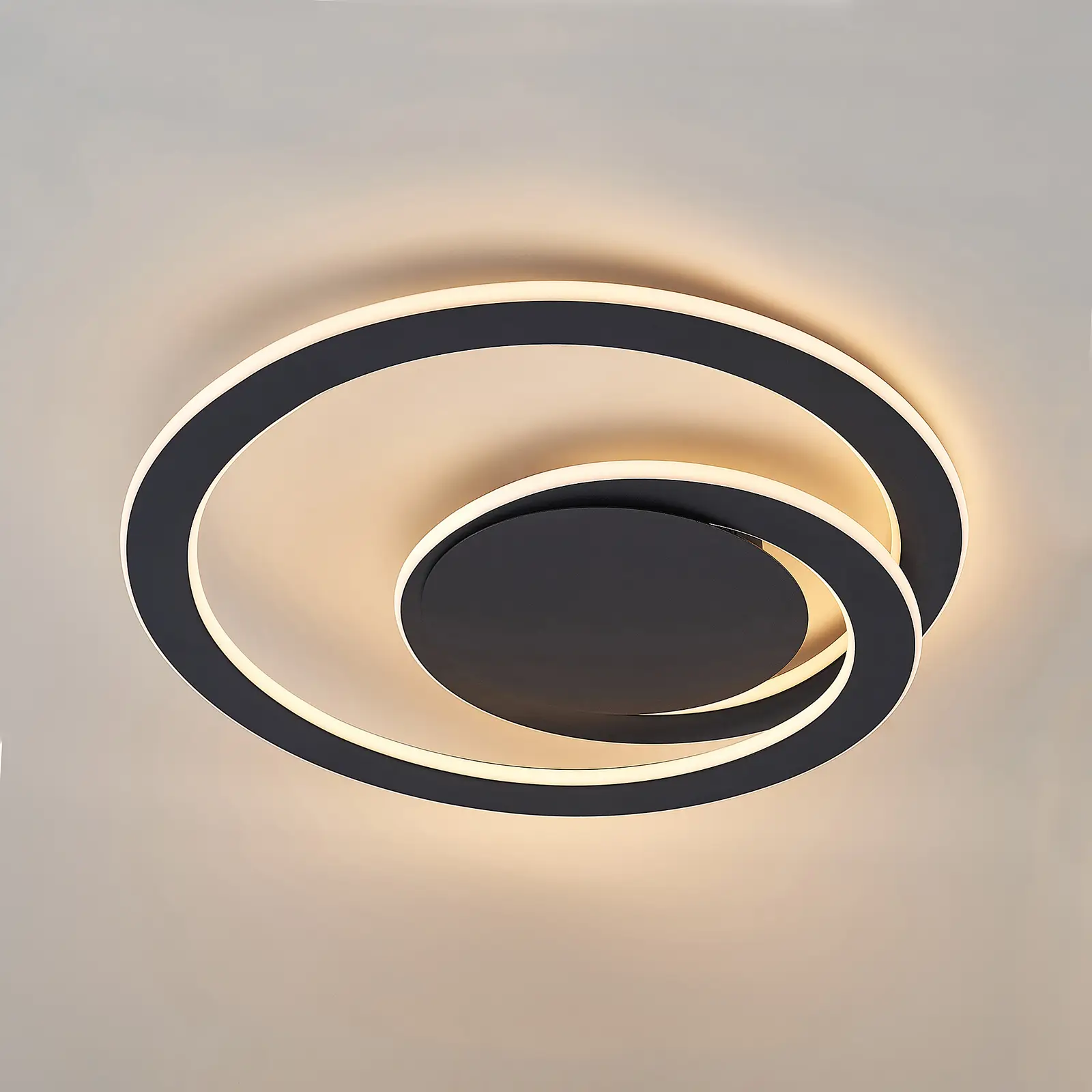 Lindby Favio LED lubinis šviestuvas, reguliuojamas, Ø 52 cm