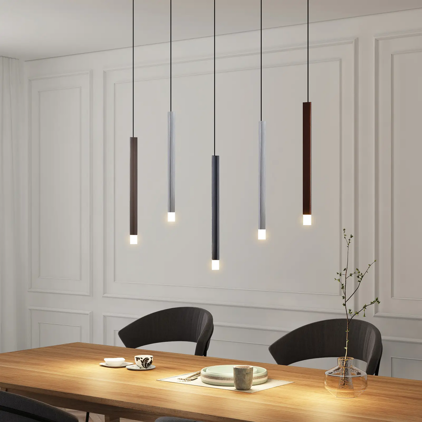 Lucande Stoika LED pakabinamas šviestuvas, 5 lemputės
