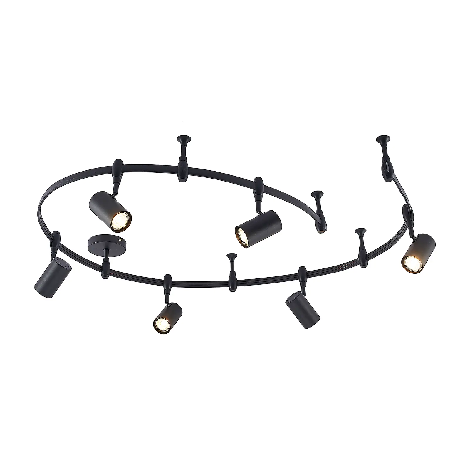 ELC Delila bėgių sistema, cilindras, smėlio juodas