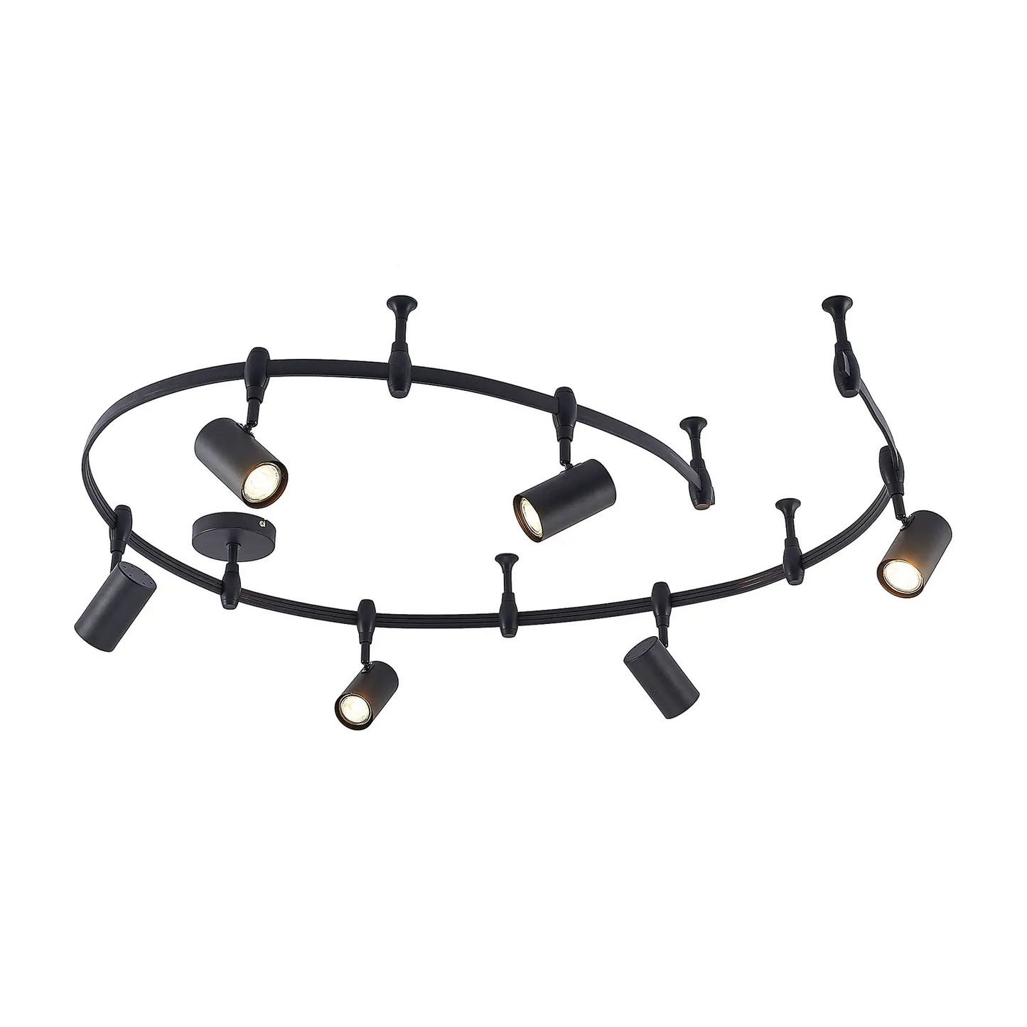 ELC Delila bėgių sistema, cilindras, smėlio juodas