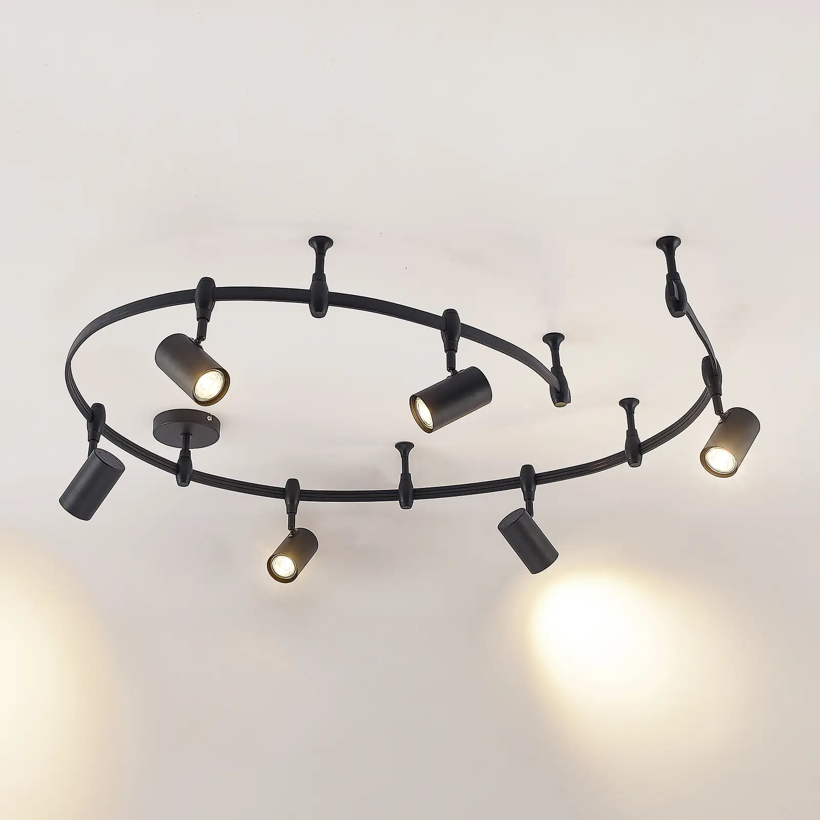 ELC Delila bėgių sistema, cilindras, smėlio juodas