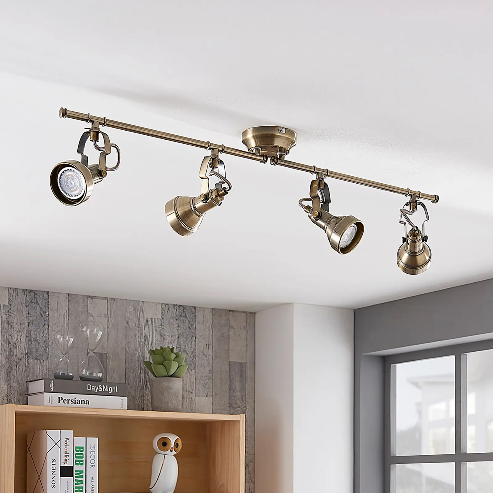 Pailgas lubinis šviestuvas Perseas, GU10 LED