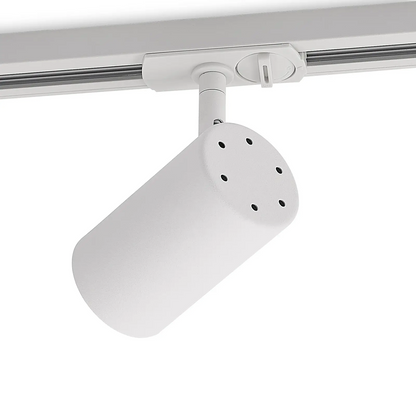 Lindby Ties LED bėgių lemputė, 1 fazė, balta