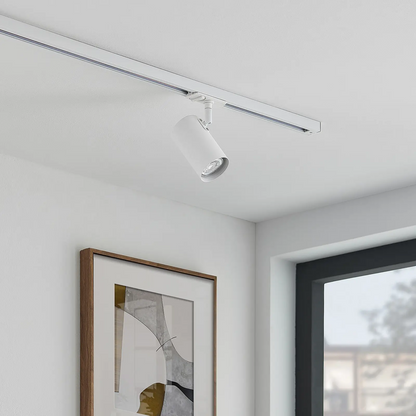 Lindby Ties LED bėgių lemputė, 1 fazė, balta