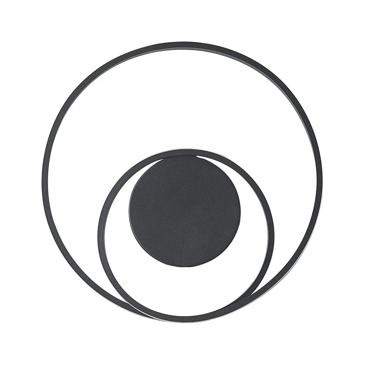 Lindby LED lubinis šviestuvas Emisua CCT reguliuojamas juodos spalvos